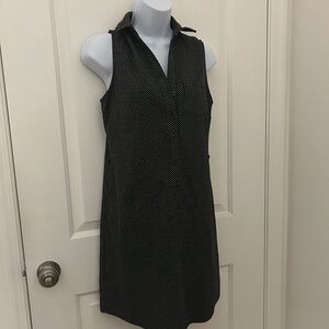 The Limited Black white dotted Shirt-Dress - Size XS